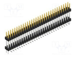 Connector: pin strips; pin header; male; PIN: 60; 2.54mm; SMT; 2x30