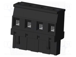 Connector: pluggable terminal block; plug; female; angled 90°
