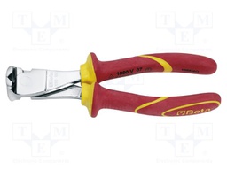 Pliers; side,cutting,insulated; 160mm