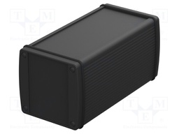 Enclosure: with panel; ALUBOS; X: 84mm; Y: 150mm; Z: 82mm; aluminium
