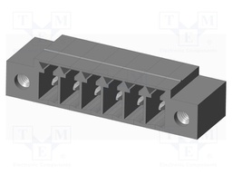 Connector: pluggable terminal block; socket; male; on PCBs