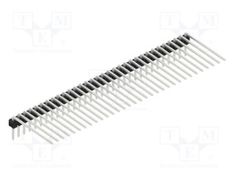 Connector: pin strips; pin header; male; PIN: 32; 2.54mm; THT; 1x32