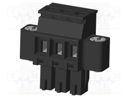 Connector: pluggable terminal block; plug; female; angled 90°