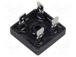 Bridge rectifier: single-phase; Urmax: 400V; If: 25A; Ifsm: 300A
