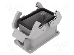 Enclosure: for rectangular connectors; Han; size 10B; M20; IP65