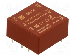 Converter: DC/DC; 10W; Uin: 18÷75VDC; Uout: 3.3VDC; Iout: 3A; PCB