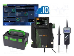 Meter: appliance meter; LCD; Earthing R range: 100mΩ÷9999Ω; USB