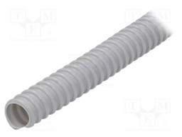 Protective tube; Conduit size: 16; PVC; grey; L: 30m; -5÷60°C
