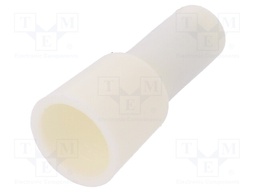 Close end; crimped; L: 18mm; Variant: insulated; UL94V-0