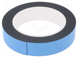 Tape: fixing; W: 25mm; L: 5m; Thk: 0.8mm; two-sided adhesive; acrylic