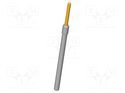 Test needle; Operational spring compression: 4mm; 16A; Ø: 1mm