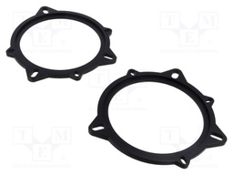 Speaker frame; 100mm; BMW; BMW 3 (E90-E91) 2005->2012; 2pcs.