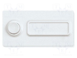 Wireless door bell; IP54; intelligent house; white glossy