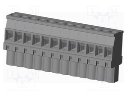 Connector: pluggable terminal block; plug; female; angled 90°