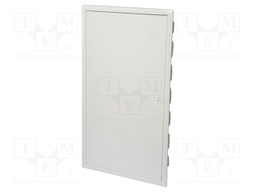 Enclosure: for modular components; IP40; white; No.of mod: 144