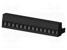 Connector: pluggable terminal block; plug; female; straight; 5mm