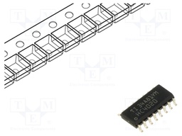 IC: digital; 14bit,asynchronous,binary counter; SMD; SOIC16; HC