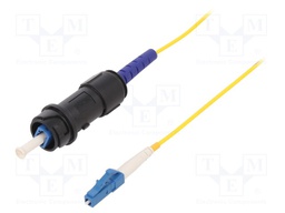Connector: fiber optic; patchcord; PIN: 1; bayonet; Buccaneer 4000