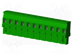 Connector: pluggable terminal block; plug; female; angled 90°