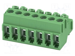 PCB connector, nominal cross section: 1.5 mm?, color: green,