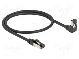 Patch cord; S/FTP; Cat: Cat 8.1; RJ45 plug,RJ45 down angled plug