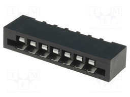 Connector: FFC (FPC); straight; PIN: 7; NON-ZIF; THT; tinned; 20mΩ