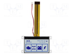 Display: LCD; 128x64; STN Positive; grey; 89.7x49.8x6mm; LED; 3.3V