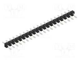 Connector: pin strips; pin header; male; PIN: 20; 2.54mm; SMT; 1x20