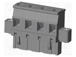 Connector: pluggable terminal block; plug; female; angled 90°