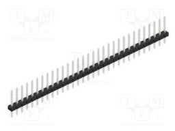 Connector: pin strips; pin header; male; PIN: 31; 2mm; THT; 1x31