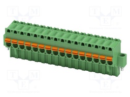 PCB connector, nominal cross section: 2.5 mm?, color: green,