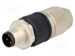 Plug; M12; PIN: 4; male; A code-DeviceNet / CANopen; for cable; IDC