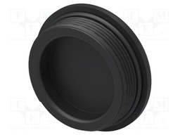 Stopper; polyamide; black; IP68; Entrelec; Gland: M40; 10mm