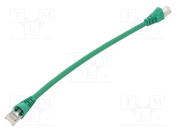 Patch cord; S/FTP; Cat: 6a; RJ45 plug,both sides; stranded; Cu