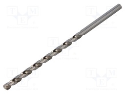 Drill bit; for metal; Ø: 5.2mm; L: 132mm; Working part len: 87mm