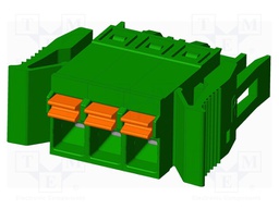 Connector: pluggable terminal block; plug; female; straight; 12A