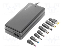 Power supply: switching; 18.5÷20VDC; 90W; 100÷240VAC; desktop