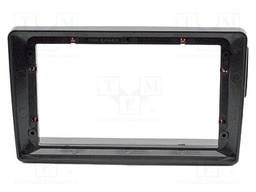 Radio frame; Mercedes; black; 9"