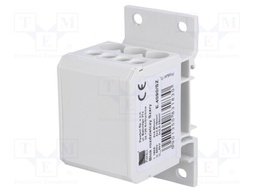 Splice terminal: distribution block; 2.5÷50mm2; ways: 1; grey