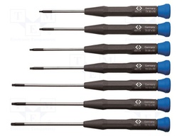 Screwdrivers; Pcs: 7; Bit: Torx®; Series: Xonic XM®