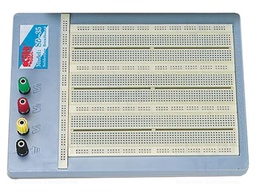 Board: universal; prototyping,solderless; 25x310x210mm