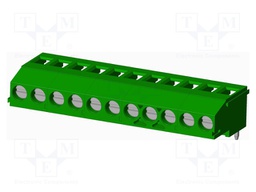 Connector: PCB terminal block; terminal; Plating: tinned; on PCBs