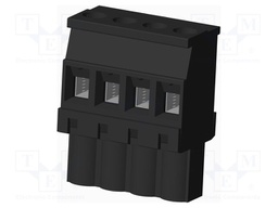 Connector: pluggable terminal block; plug; female; angled 90°