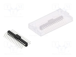 Connector: pin strips; pin header; male; PIN: 28; 2.54mm; SMT; 2x14
