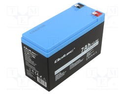 Re-battery: Li-FePO4; 12.8V; 7Ah; connectors; BMS