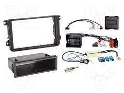 Adapter for control from steering wheel; Seat,VW,Škoda; black