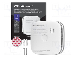 Meter: smoke detector; 76x76x25mm; -10÷55°C; Interface: TUYA