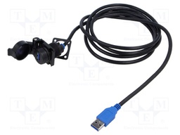 Cables Composite access point USB3.2 Gen1 square flange pane