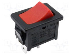 ROCKER; SPST; Pos: 2; OFF-ON; 10A/250VAC; Rcont max: 30mΩ; -20÷55°C