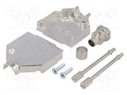 Enclosure: for D-Sub connectors; D-Sub 15pin,D-Sub HD 26pin